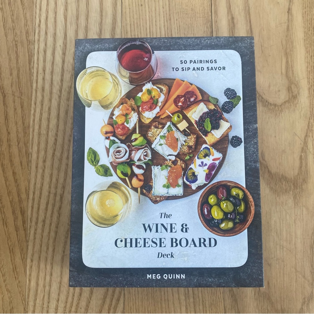 The Wine & Cheese Board Deck Coffee Table Book Pairing Anthropologie Meg Quinn